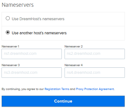 Dreamhost.Transferring to Another Person From Dreamhost